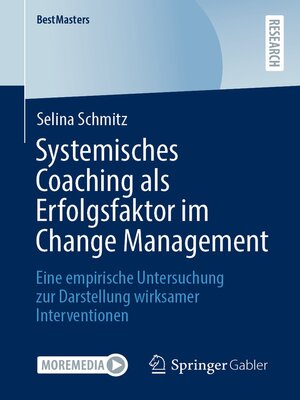 cover image of Systemisches Coaching als Erfolgsfaktor im Change Management